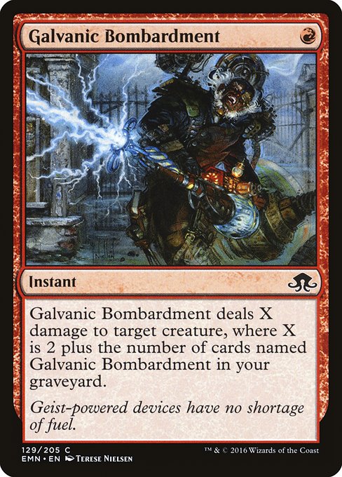 EMN: Galvanic Bombardment (Foil)