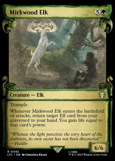 LTC: Mirkwood Elk (Showcase Scrolls)
