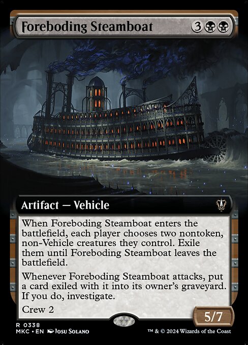 MKC: Foreboding Steamboat (Extended Art)