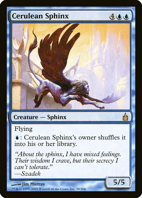 RAV: Cerulean Sphinx