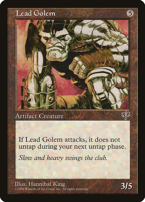 MIR: Lead Golem
