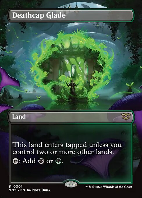 SOS: Deathcap Glade (Borderless) (Foil)