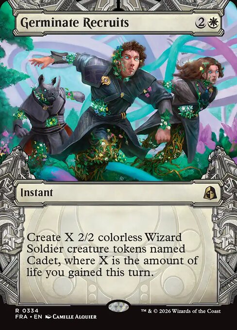 FRA: Germinate Recruits (Showcase) (Foil)