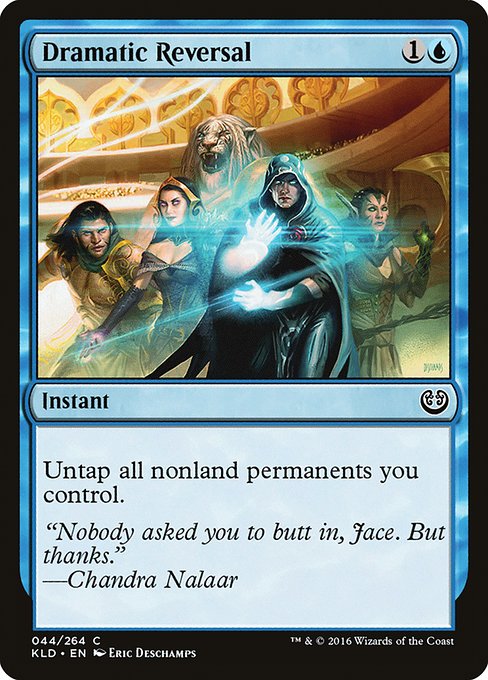 KLD: Dramatic Reversal