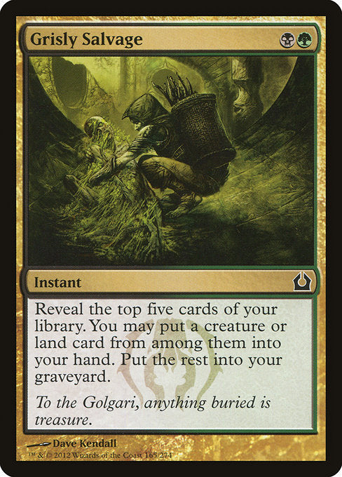 RTR: Grisly Salvage (Foil)