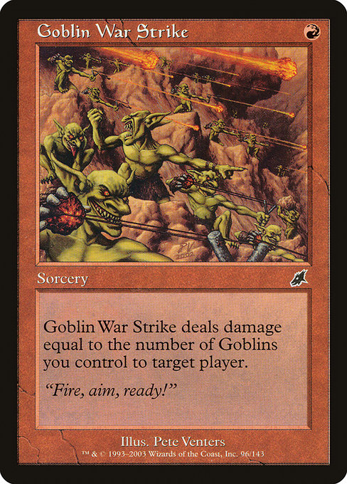 SCG: Goblin War Strike (Foil)