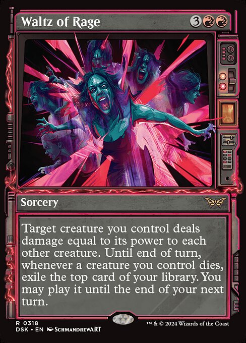 DSK: Waltz of Rage (Showcase) (Foil)