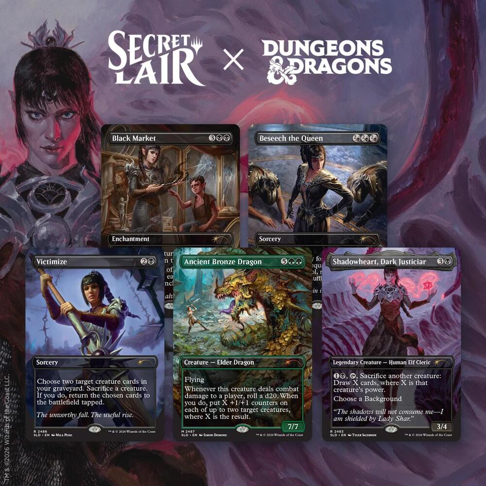 Secret Lair Drop Series: Dungeons & Dragons: Shadowheart’s Devotion