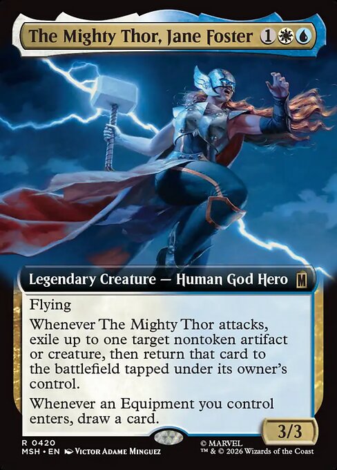 MSH: The Mighty Thor, Jane Foster (Extended Art)
