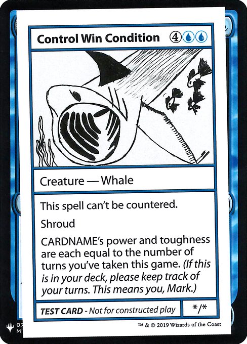 CMB1: Control Win Condition