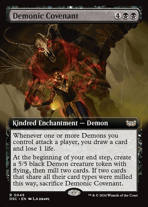 DSC: Demonic Covenant (Extended Art) (Foil)