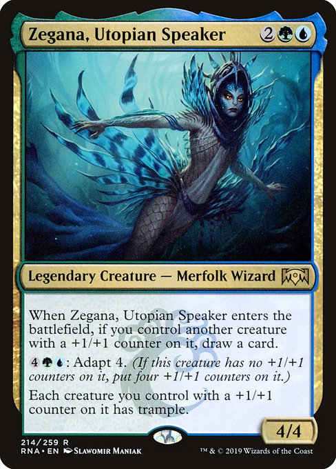 RNA: Zegana, Utopian Speaker (Foil)