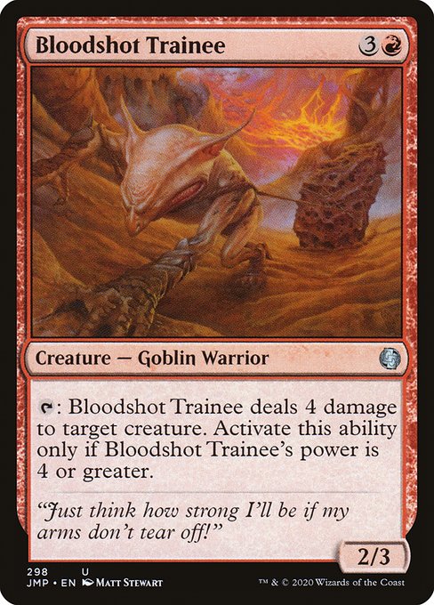 JMP: Bloodshot Trainee