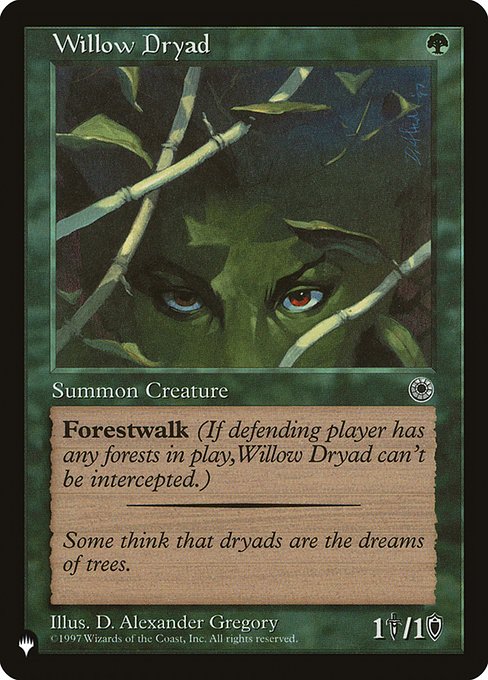 PLST: Willow Dryad
