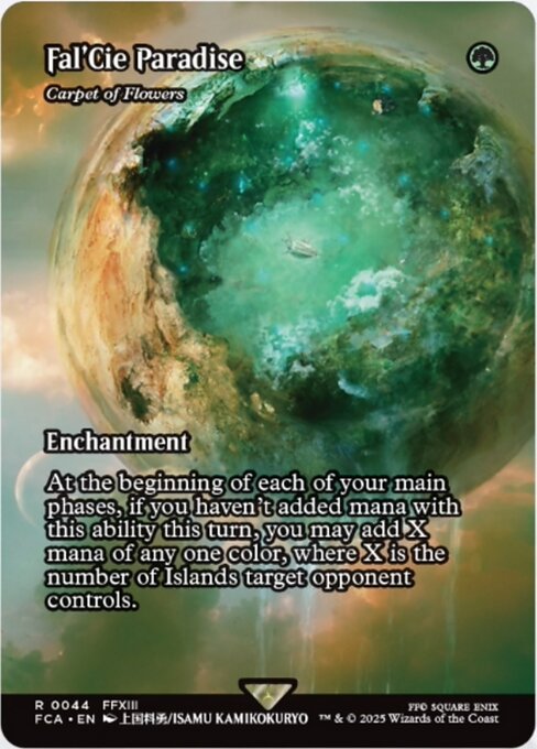 FCA: Fal'Cie Paradise - Carpet of Flowers (Showcase) (Foil)