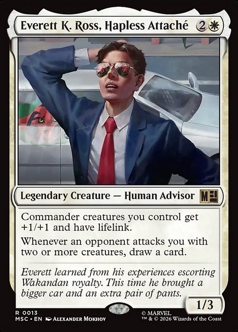 MSC: Everett K. Ross, Hapless Attache