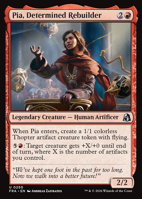 FRA: Pia, Determined Rebuilder