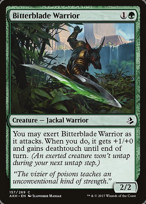 AKH: Bitterblade Warrior (Foil)