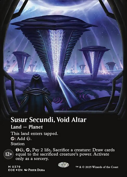 EOE: Susur Secundi, Void Altar (Borderless) (Galaxy Foil)