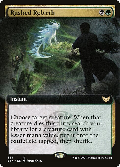 STX: Rushed Rebirth (Extended Art) (Foil)