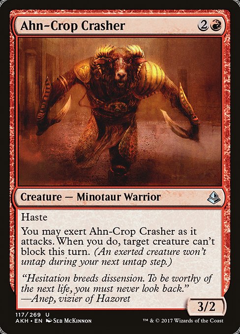AKH: Ahn-Crop Crasher