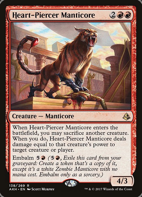 AKH: Heart-Piercer Manticore (Foil)