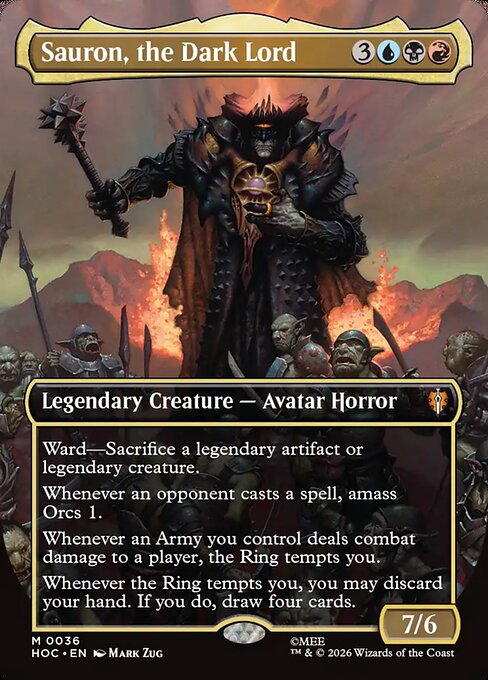 HOC: Sauron, the Dark Lord (Borderless)