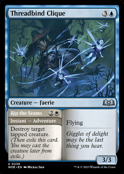 WOE: Threadbind Clique (Foil)