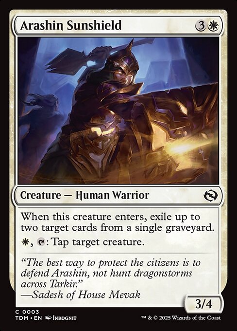 TDM: Arashin Sunshield (Foil)