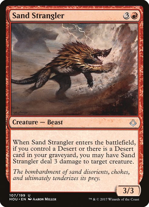 HOU: Sand Strangler
