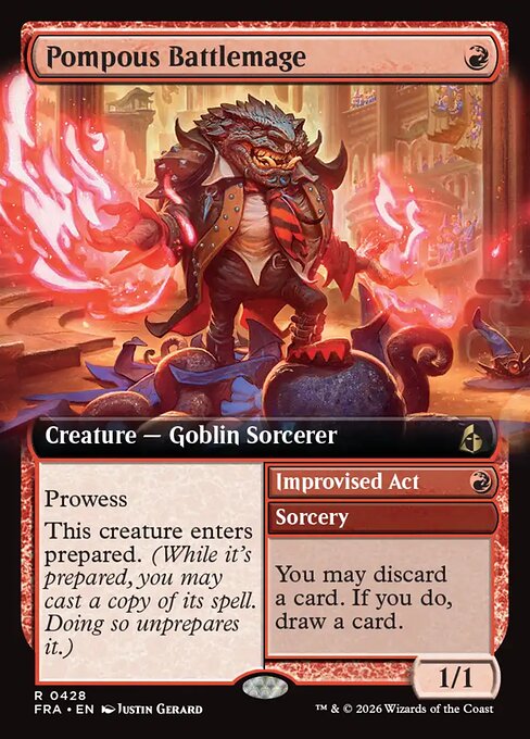 FRA: Pompous Battlemage (Extended Art)