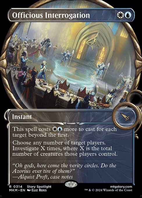 MKM: Officious Interrogation (Showcase)