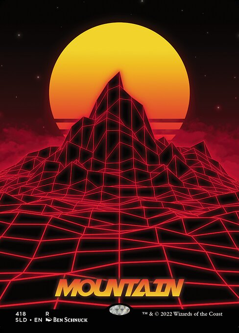 SLD: Mountain (418) (Foil)