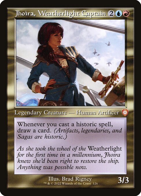 BRC: Jhoira, Weatherlight Captain (Retro Frame)