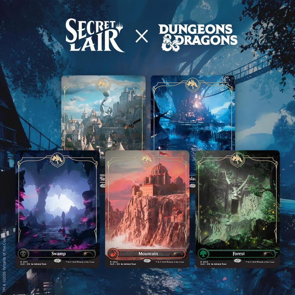Secret Lair Drop Series: Dungeons & Dragons: Lands of the Forgotten Realms