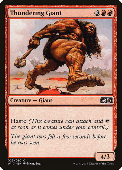 W17: Thundering Giant