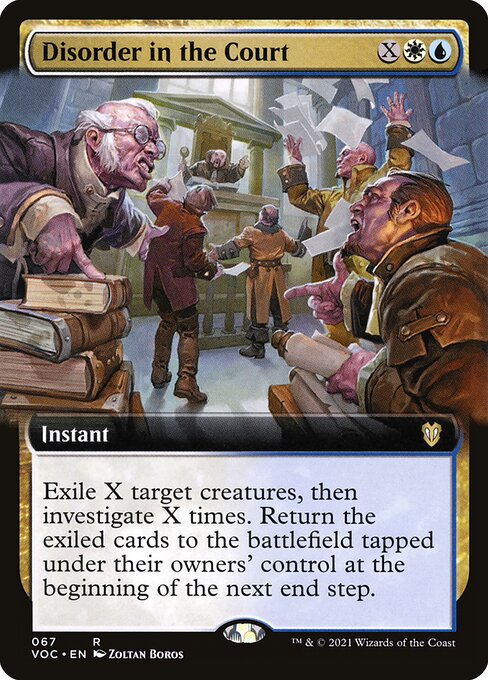 VOC: Disorder in the Court (Extended Art)