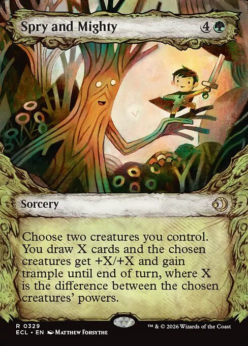 ECL: Spry and Mighty (Showcase) (Foil)