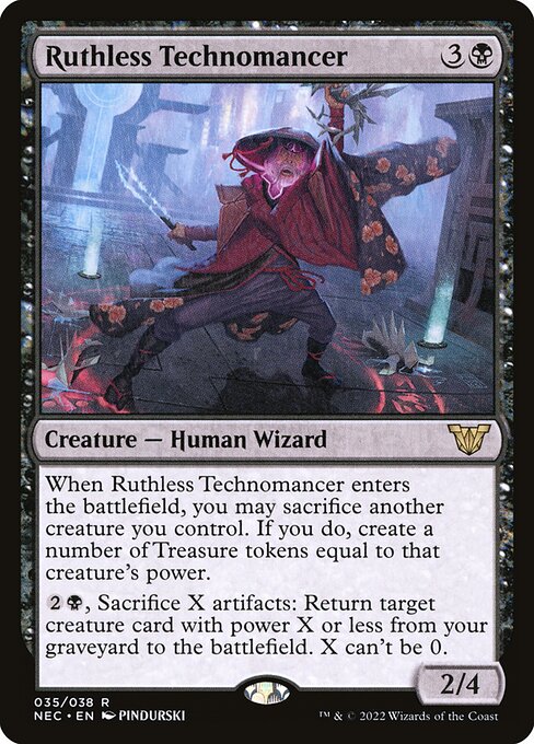 NEC: Ruthless Technomancer (Foil)