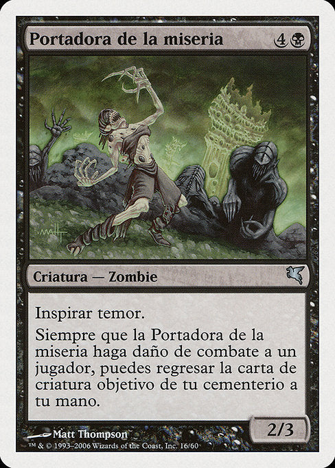 PSAL: Woebearer (Spanish) - "Portadora de la miseria"