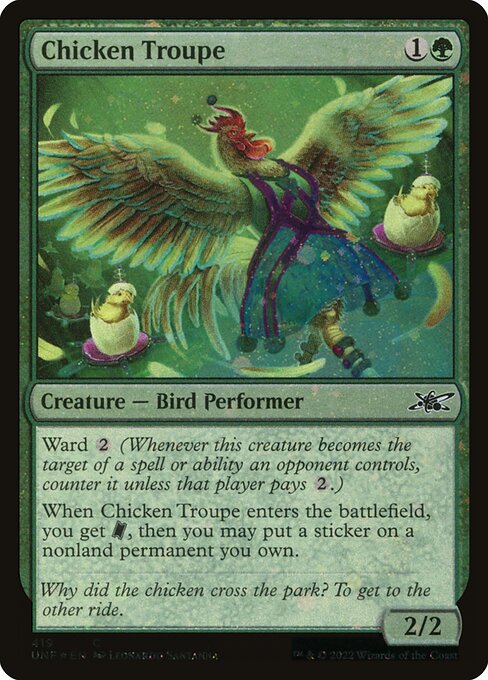 UNF: Chicken Troupe (Galaxy Foil)