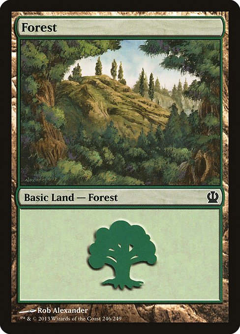 THS: Forest (246) (Foil)