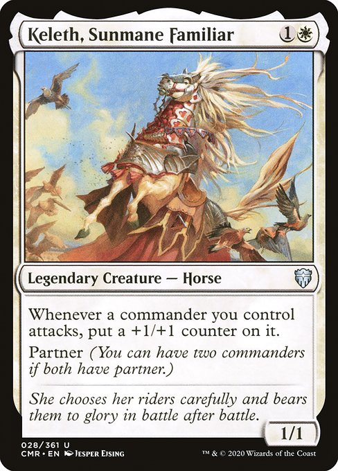 CMR: Keleth, Sunmane Familiar (Foil)