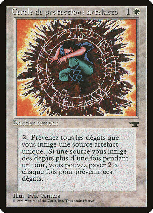 REN: Circle of Protection: Artifacts (French) - "Cercle de protection: artefacts"