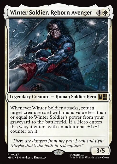 MSC: Winter Soldier, Reborn Avenger