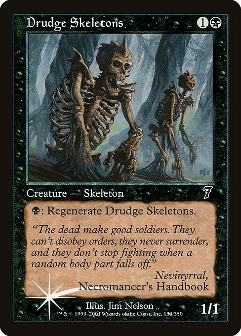 7ED: Drudge Skeletons (Foil)