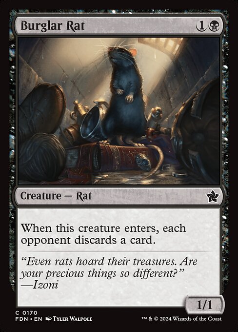 FDN: Burglar Rat (Foil)