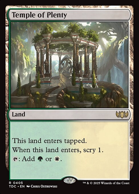 TDC: Temple of Plenty