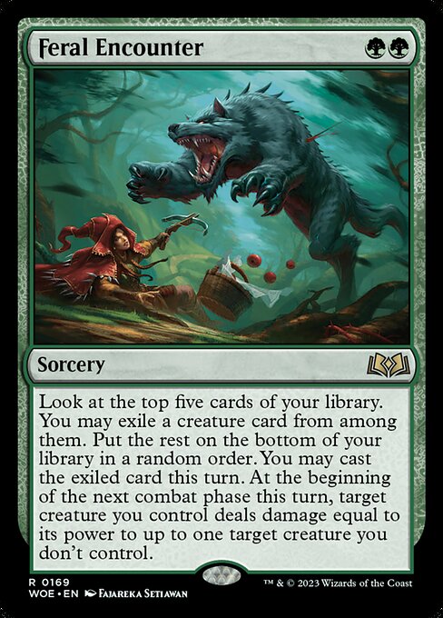 WOE: Feral Encounter (Foil)