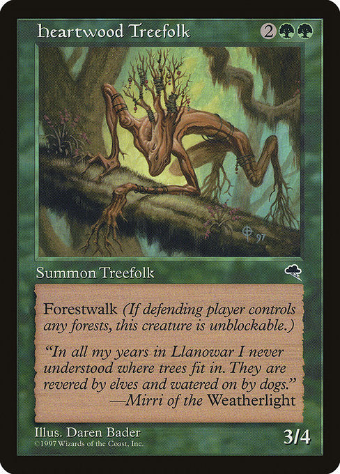 TMP: Heartwood Treefolk